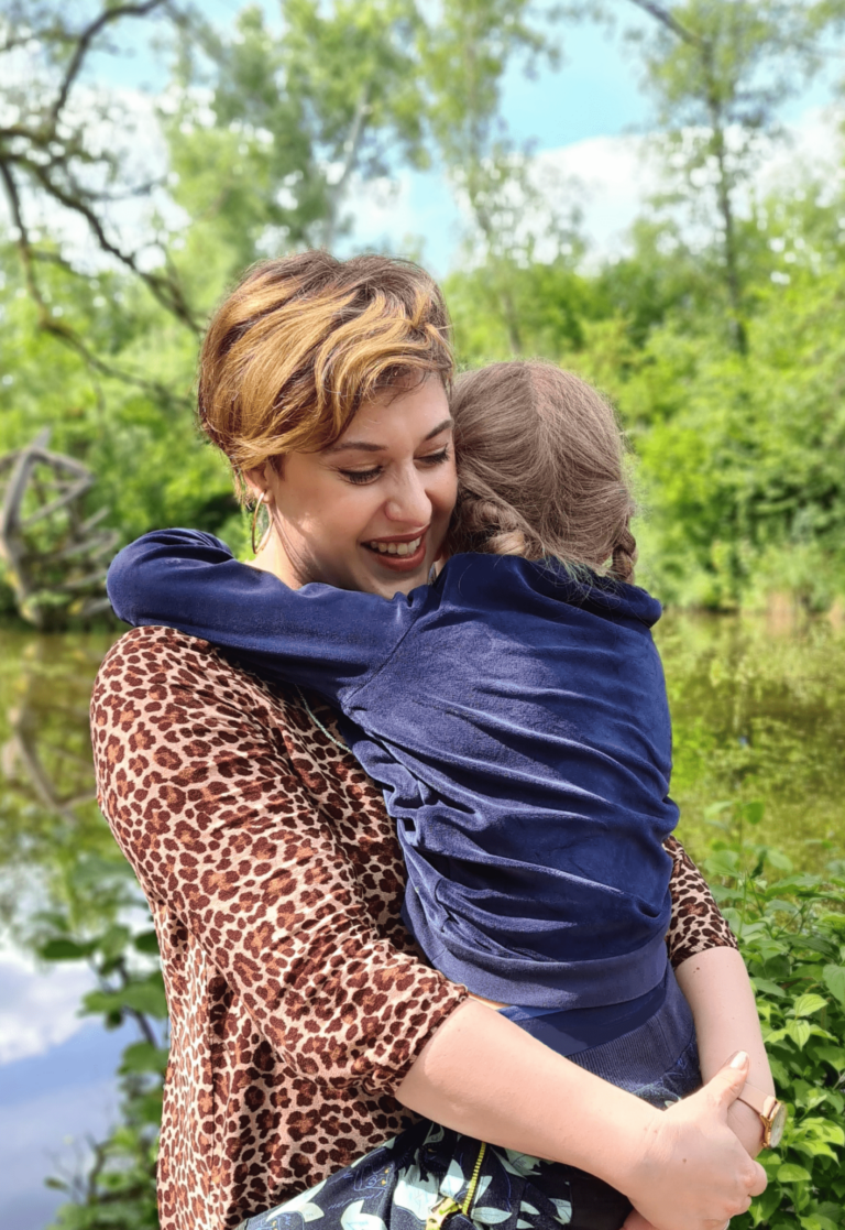 Ich bin Mama von zwei Kindern